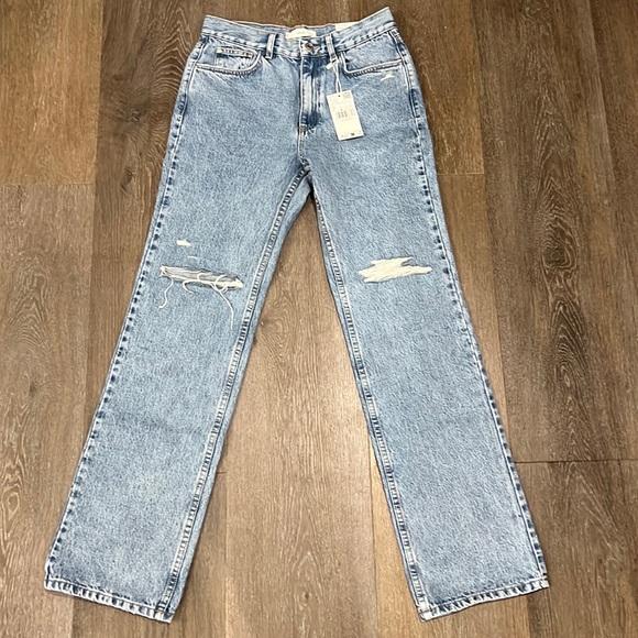 Mango Denim - Mango Straight Cut Jeans